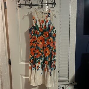 Eliza J Multicolor Sleeveless Dress